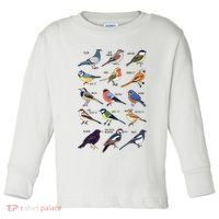 Wildlife Birds Gift For Bird Watching Birder Toddler Long Sleeve Shirt thumb 0
