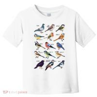 Wildlife Birds Gift For Bird Watching Birder Toddler T-Shirt thumb 0