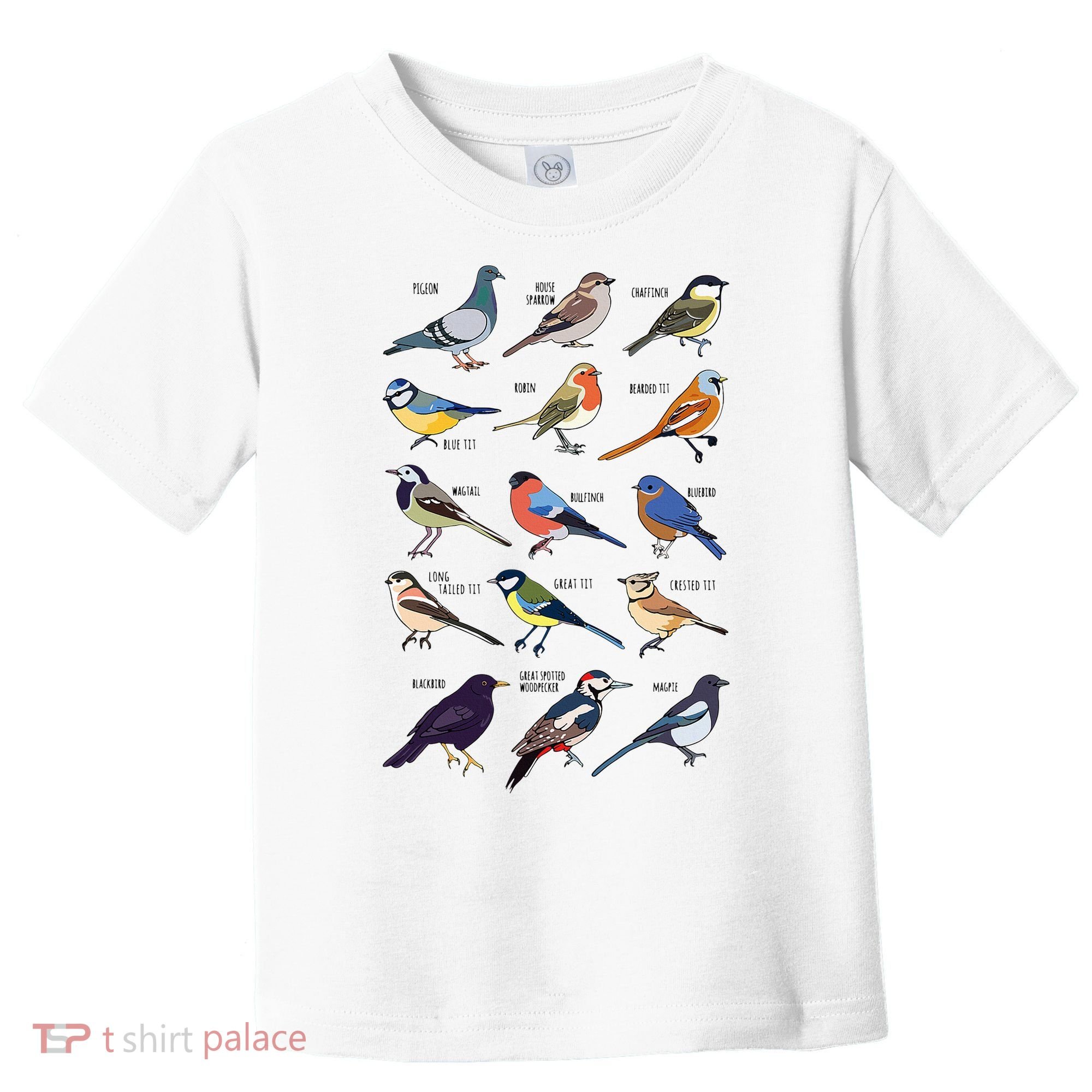 Wildlife Birds Gift For Bird Watching Birder Toddler T-Shirt