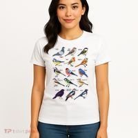 Wildlife Birds Gift For Bird Watching Birder Women's T-Shirt thumb 4