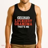 WorldS Best Grammy Cute New Tank Top thumb 3