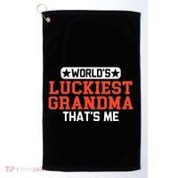 WorldS Best Grammy Cute New Golf Towel thumb 0
