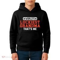 WorldS Best Grammy Cute New Kids Hoodie thumb 4