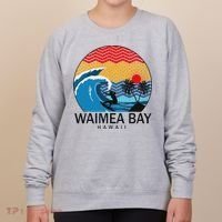 Waimea Bay Hawaii Surfboard Women's Sweatshirt thumb 0