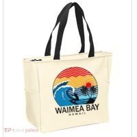 Waimea Bay Hawaii Surfboard Tote Bag thumb 2
