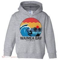 Waimea Bay Hawaii Surfboard Toddler Hoodie thumb 0