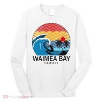 Waimea Bay Hawaii Surfboard Long Sleeve Shirt thumb 0
