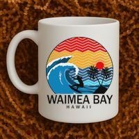 Waimea Bay Hawaii Surfboard Coffee Mug thumb 2