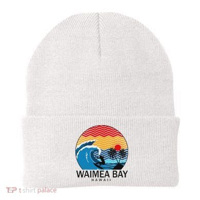 Waimea Bay Hawaii Surfboard Beanie