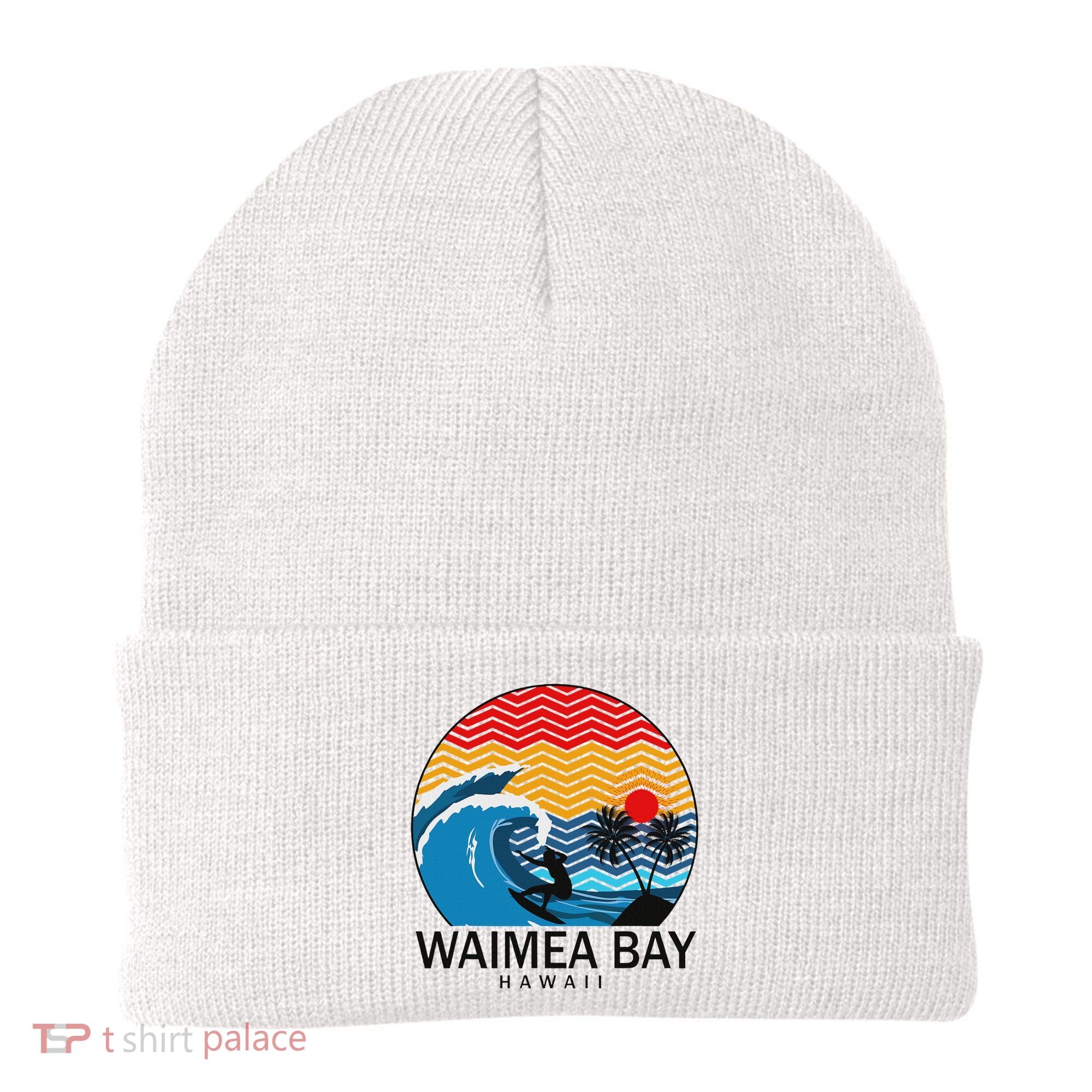 Waimea Bay Hawaii Surfboard Beanie