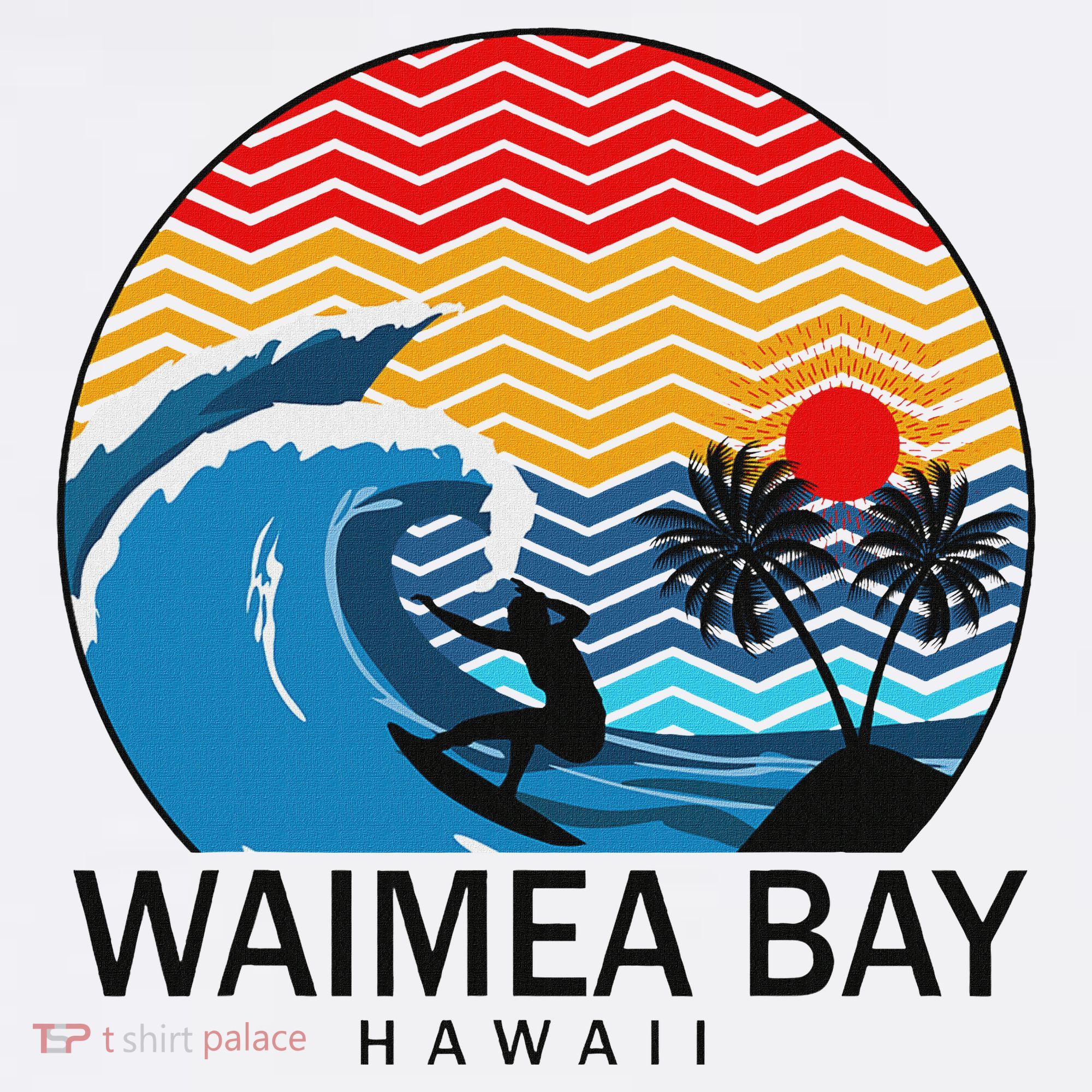 Waimea Bay Hawaii Surfboard Beanie