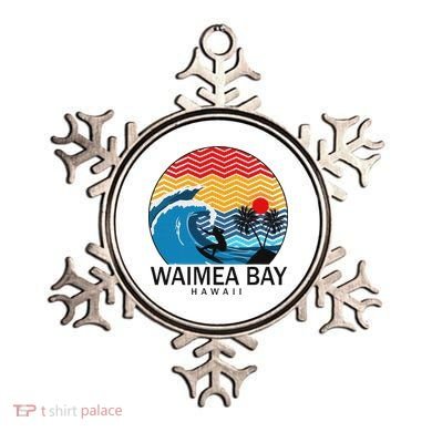 Waimea Bay Hawaii Surfboard Ornament