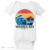 Waimea Bay Hawaii Surfboard Baby Bodysuit thumb 0