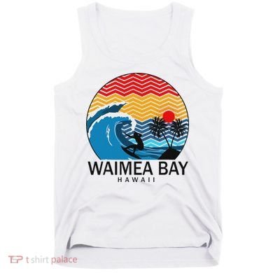 Waimea Bay Hawaii Surfboard Tank Top