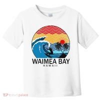 Waimea Bay Hawaii Surfboard Toddler T-Shirt thumb 0