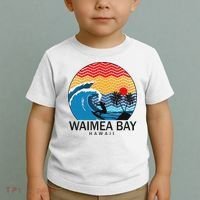 Waimea Bay Hawaii Surfboard Toddler T-Shirt thumb 2