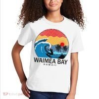 Waimea Bay Hawaii Surfboard Kids T-Shirt thumb 2