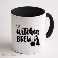 Witches Brew Halloween Witch Coffee Mug thumb 1