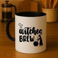 Witches Brew Halloween Witch Coffee Mug thumb 4