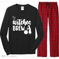 Witches Brew Halloween Witch Long Sleeve Pajama Set thumb 0