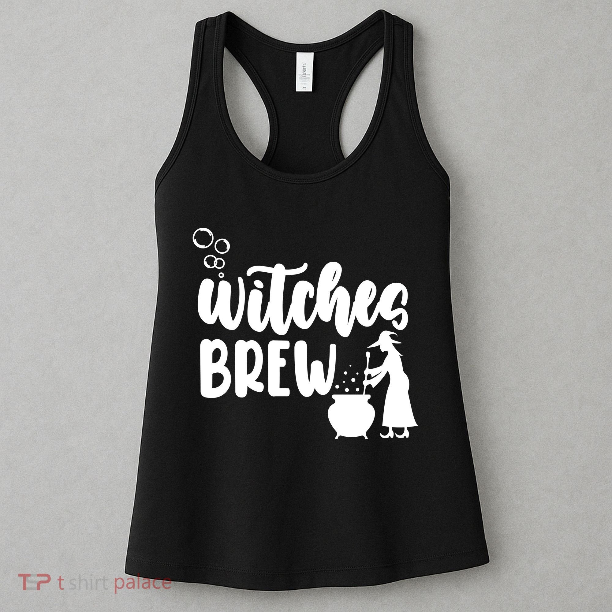 Witches Brew Halloween Witch Women's Tank Top