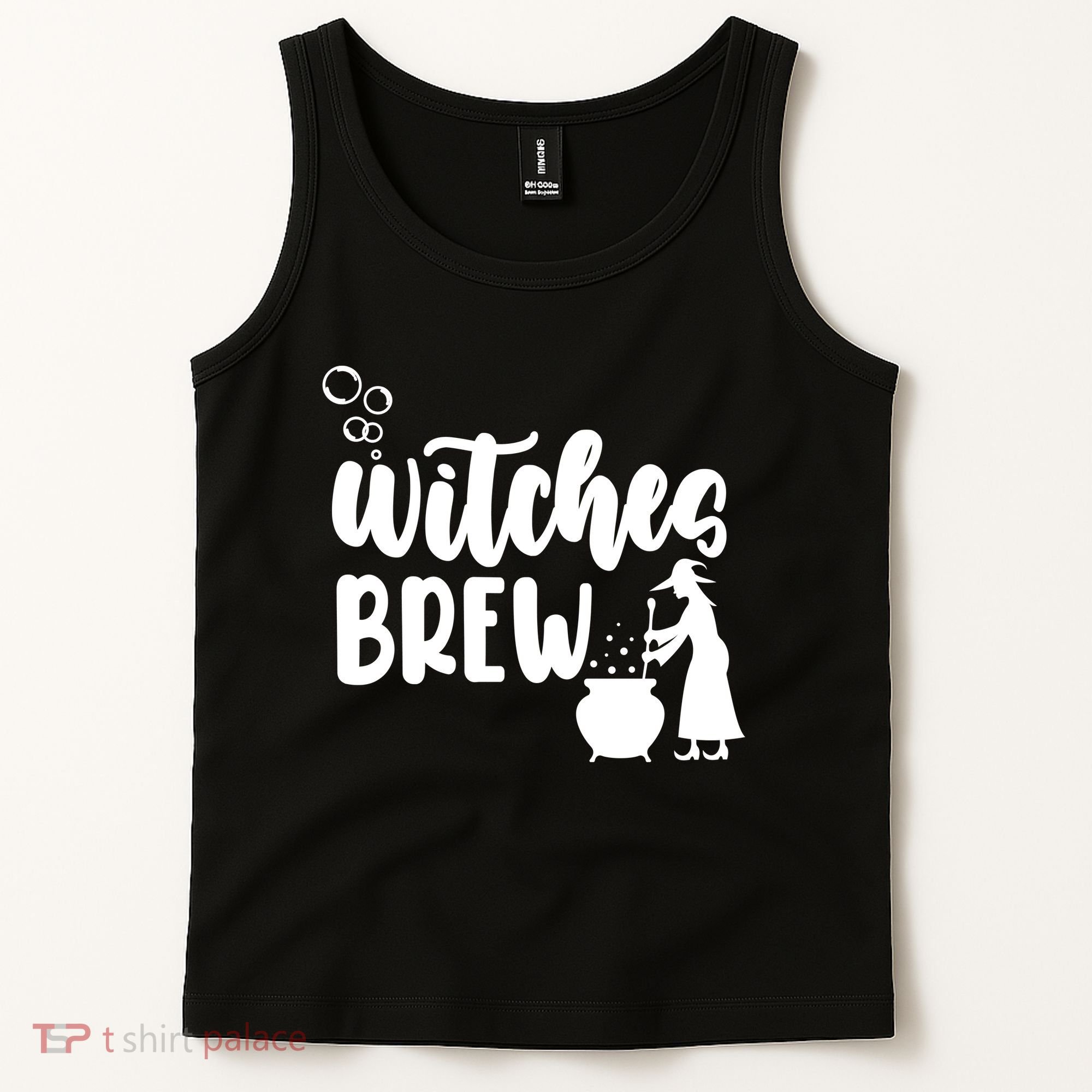 Witches Brew Halloween Witch Tank Top