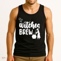 Witches Brew Halloween Witch Tank Top thumb 3