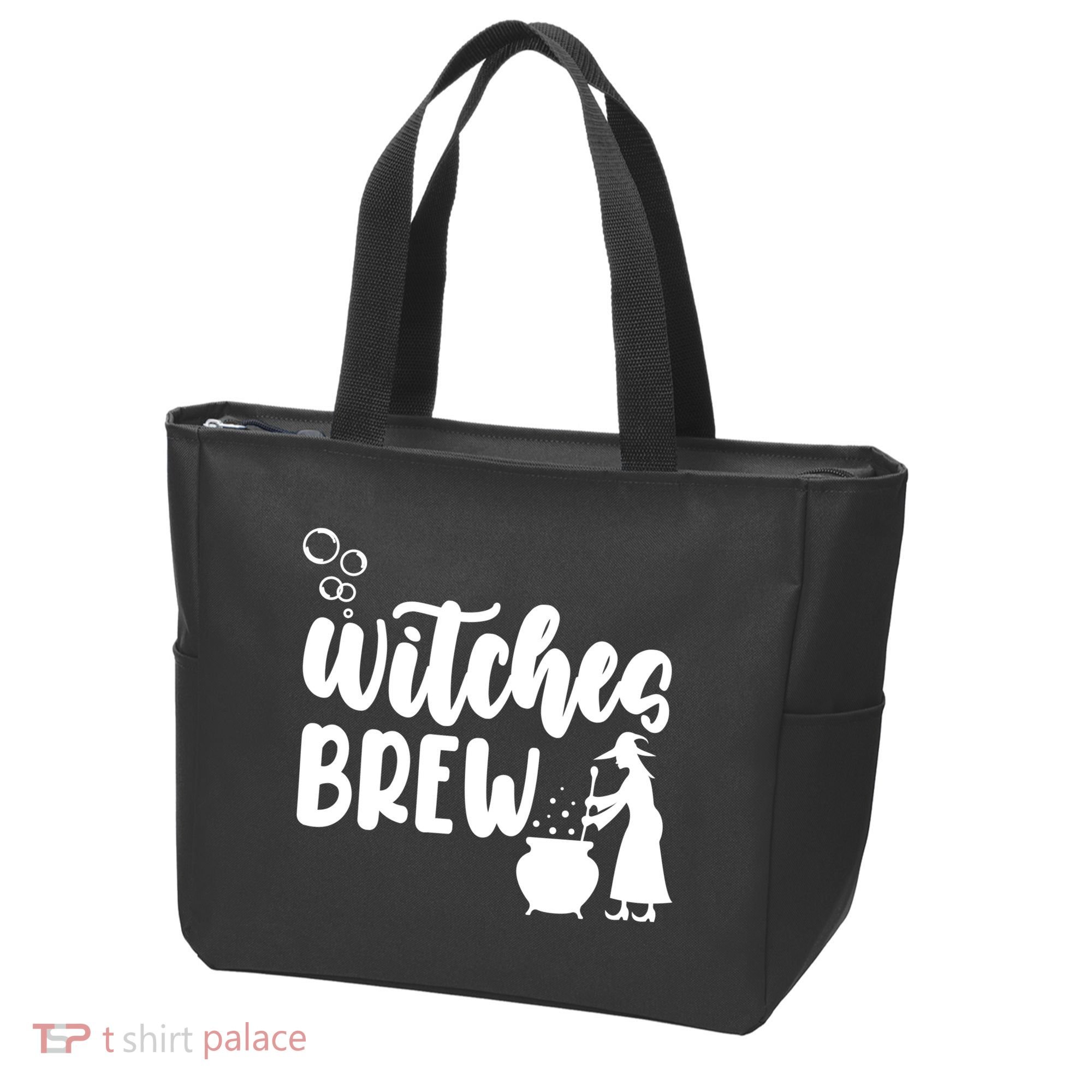 Witches Brew Halloween Witch Tote Bag