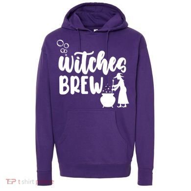 Witches Brew Halloween Witch Hoodie