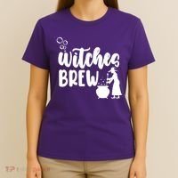 Witches Brew Halloween Witch T-Shirt thumb 4