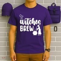 Witches Brew Halloween Witch T-Shirt thumb 6