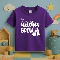 Witches Brew Halloween Witch Toddler T-Shirt thumb 3