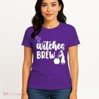 Witches Brew Halloween Witch Women's T-Shirt thumb 4