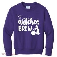 Witches Brew Halloween Witch Kids Sweatshirt thumb 0