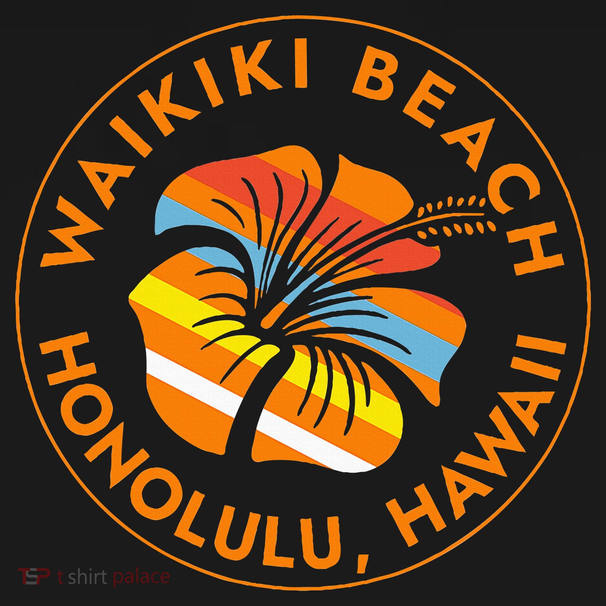 Waikiki Beach Honolulu Hawaii Islands Usa Vacation Trip Mousepad