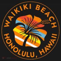 Waikiki Beach Honolulu Hawaii Islands Usa Vacation Trip Women's Tank Top thumb 5