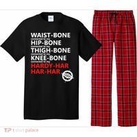 Waist Bones Hip Bones Thigh Bones Knee Bones Hardy Har Har Har Pajama Set thumb 0