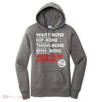 Waist Bones Hip Bones Thigh Bones Knee Bones Hardy Har Har Har Women's Hoodie thumb 0