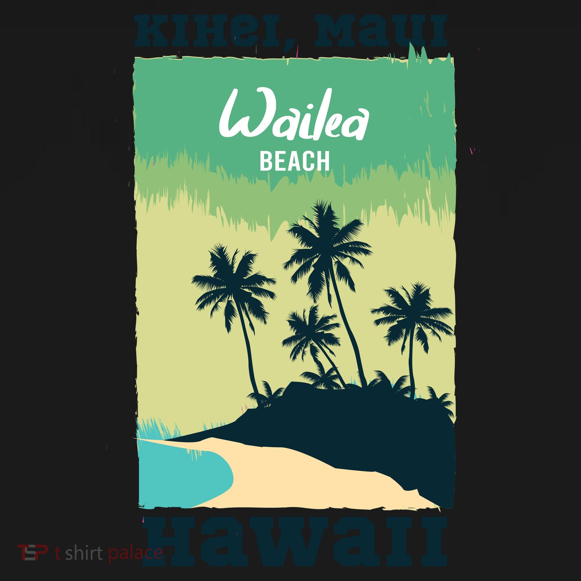 Wailea Beach Hawaii Backpack