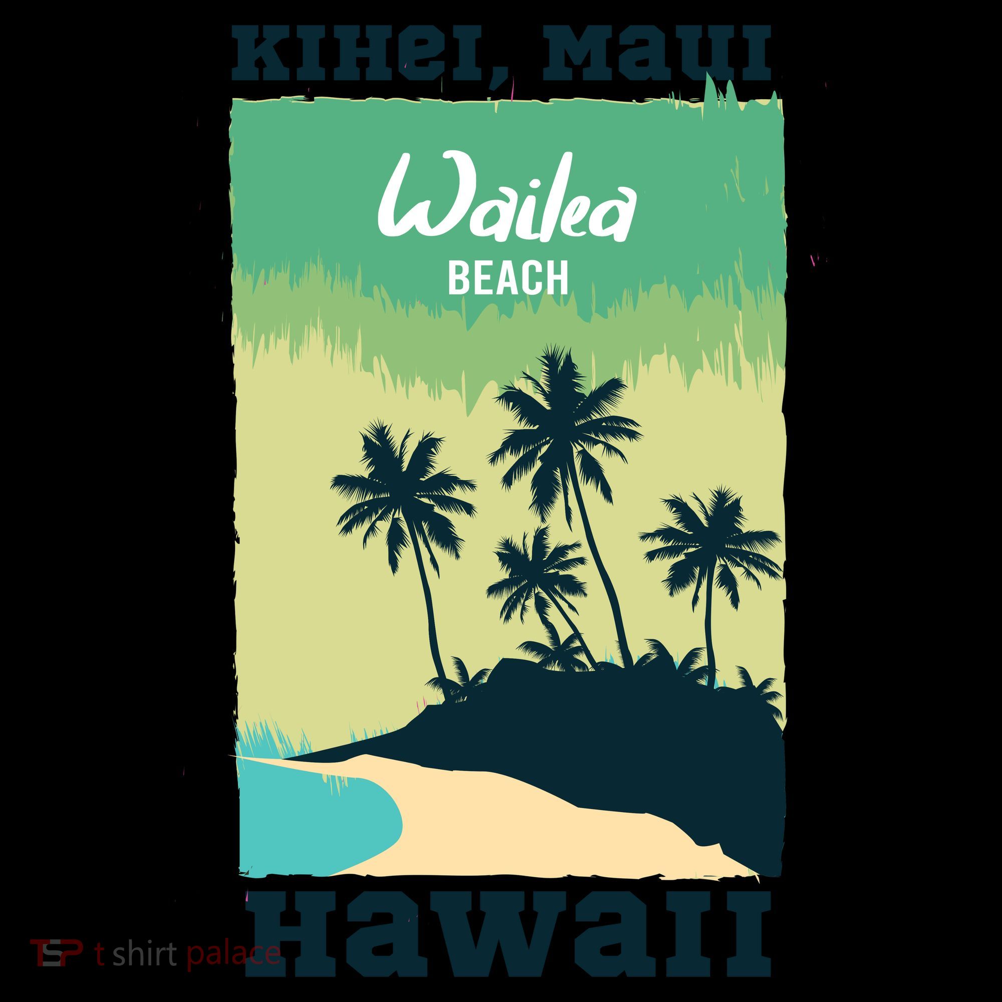 Wailea Beach Hawaii Toddler Hoodie