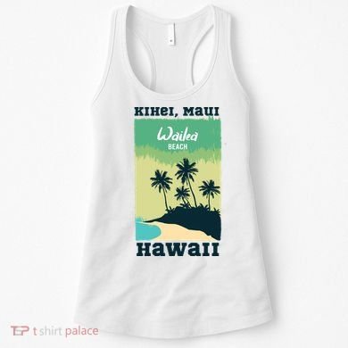 Wailea Beach Hawaii Women's Tank Top