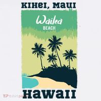 Wailea Beach Hawaii Baby Bodysuit thumb 2