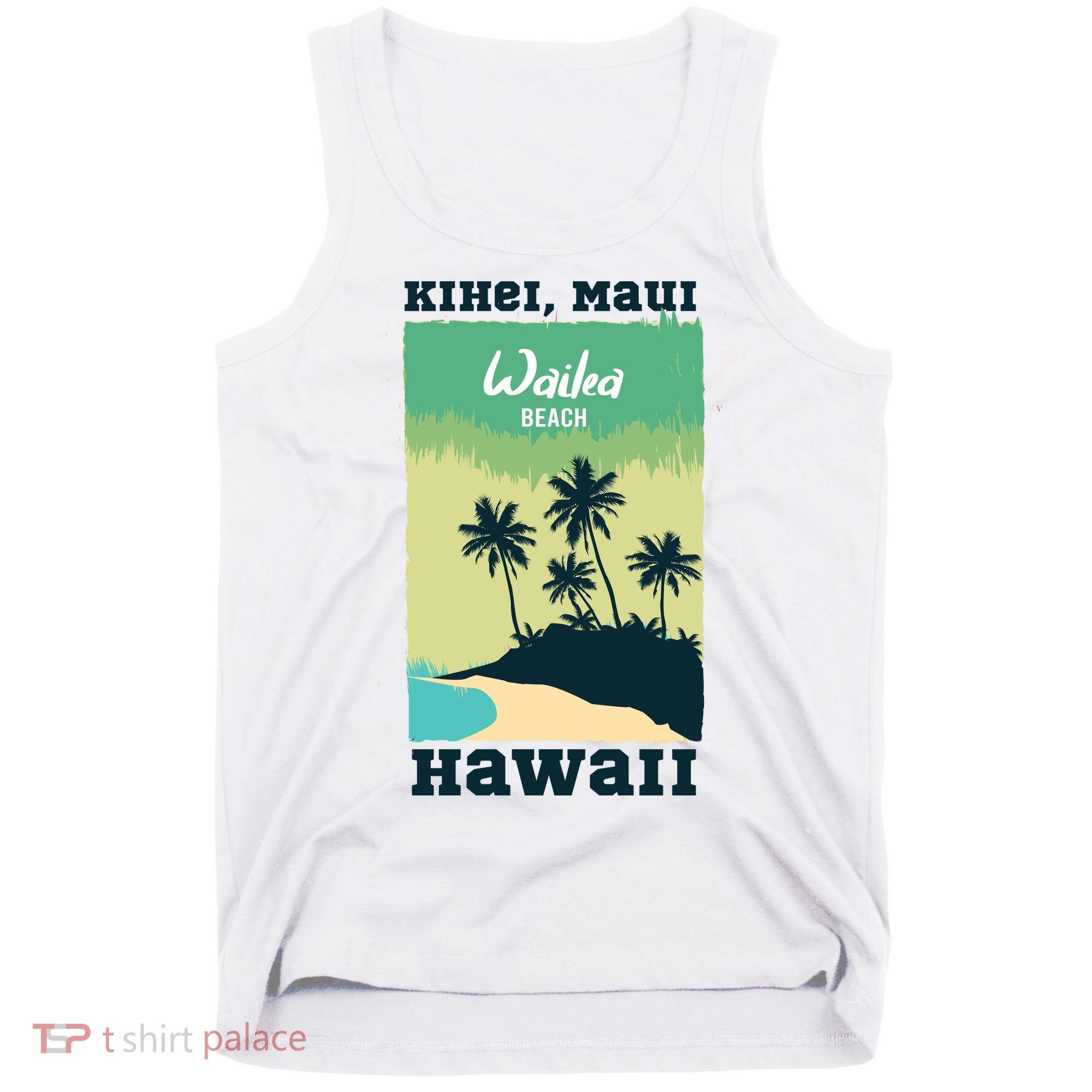 Wailea Beach Hawaii Tank Top