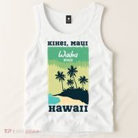 Wailea Beach Hawaii Tank Top thumb 2