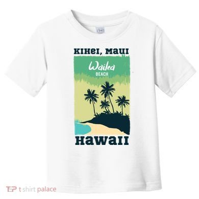 Wailea Beach Hawaii Toddler T-Shirt