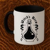 Witch's Brew Halloween Coffee Mug thumb 2