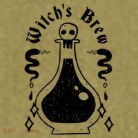 Witch's Brew Halloween Garment-Dyed Women's Muscle Tee thumb 6