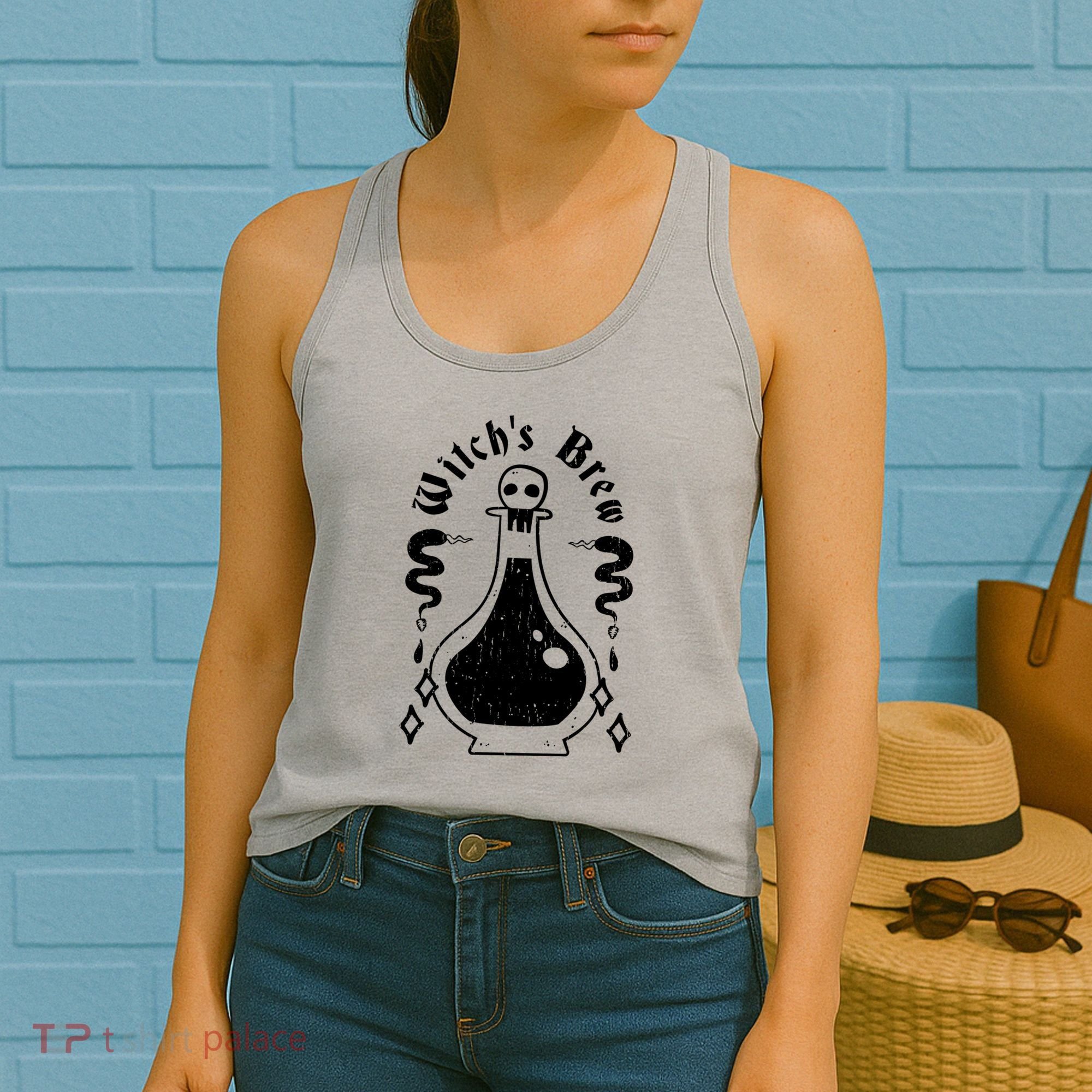 Witch's Brew Halloween Women's Tank Top