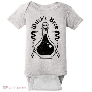 Witch's Brew Halloween Baby Bodysuit