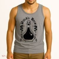 Witch's Brew Halloween Tank Top thumb 3